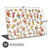 Disney Snow White Dwarfs Pattern Universal Laptop 16in (13 x 9.4in) Skin